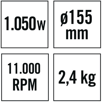 Amoladora Angular Ratio AR1050NM
